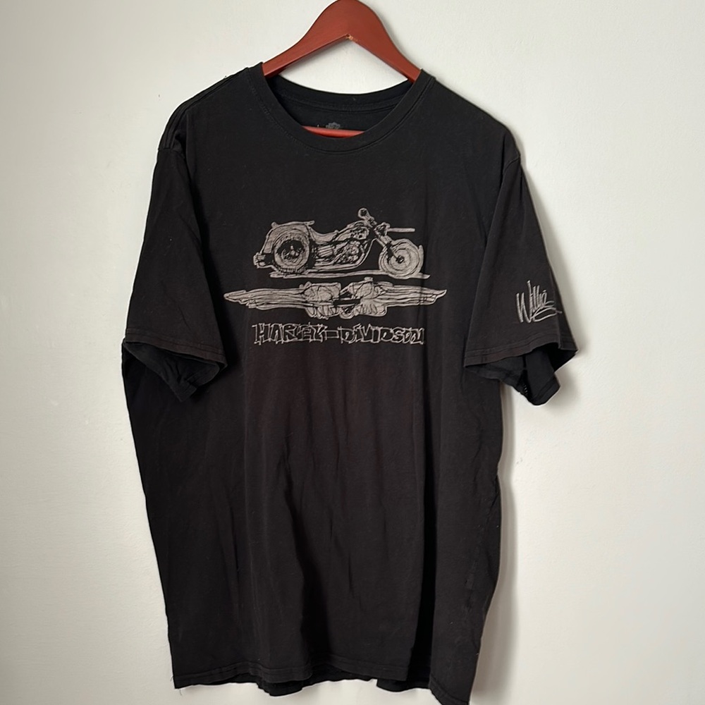 Harley-Davidson Black Graphic T-Shirt size. XL
